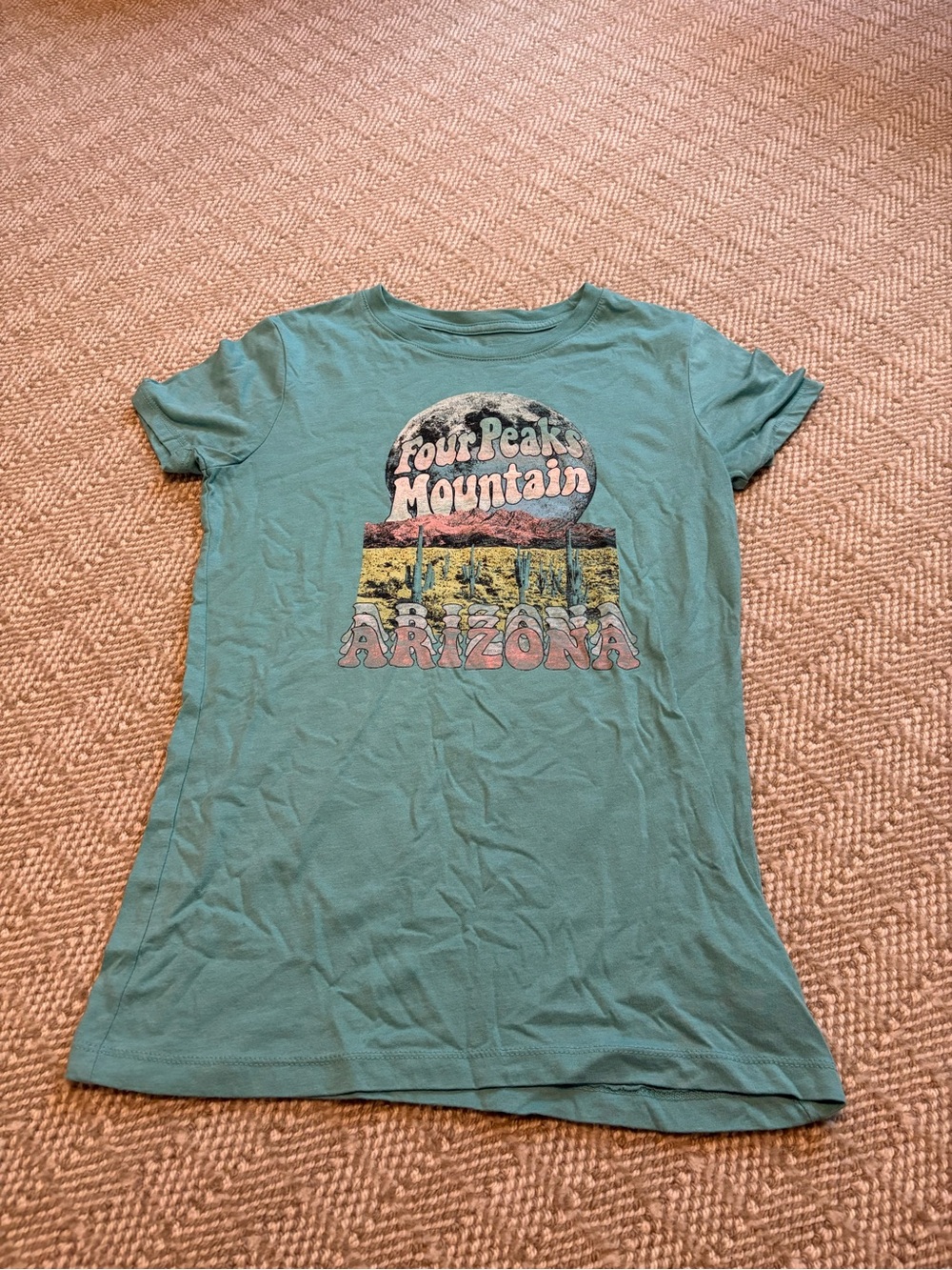 Free State teal logo tee